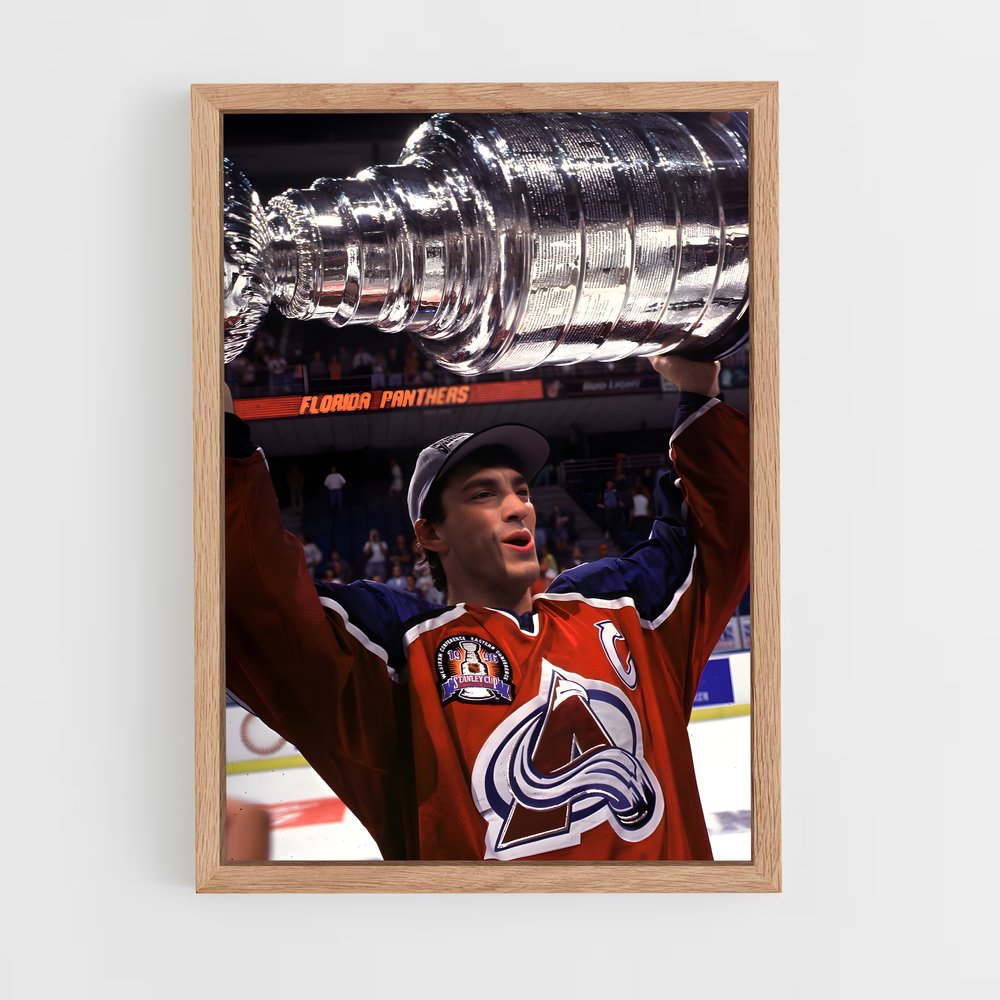 Poster Le Héros du Hockey – affiche Hockey sur glace (vue 4)